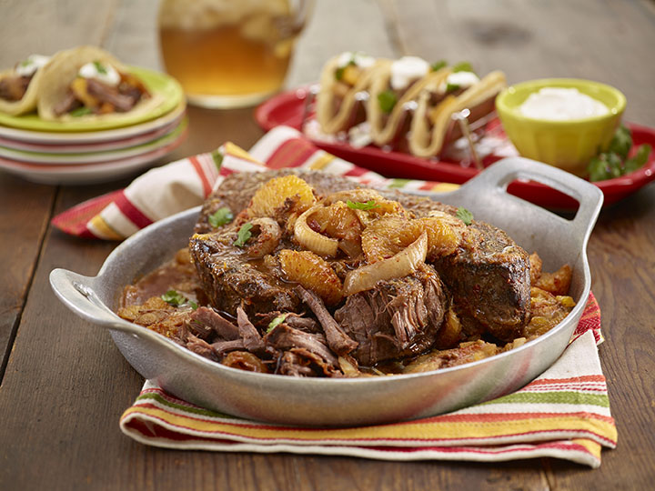Citrus and Chile Beef Tacos