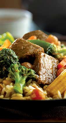 Asian Braised Beef With Vegetables